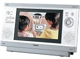 TWINBIRD DVDザバディ VD-J711W ポータブル防水DVDプレーヤー ホワイト