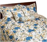 Malibu Shores Flower Jacquard Queen 7-Piece Comforter Set