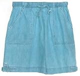 Misses Paradise Bay Elastic Waist Drawstring Shorts