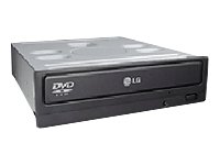 Lautsprecher: LG Electronics GDR-8164B Bulk schwarz DVD-ROM 16x DVD 52x CD intern ATAPI/IDE schwarz