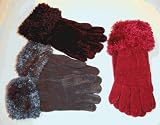 Ladies Chenille Stretch Glove