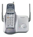 Remanufactured Panasonic KX-TG5421S 5.8 GHz DSS Cordless Phone with Caller ID (Silver)