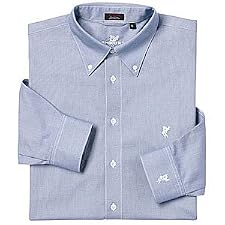 Ashworth EZ-TECH Long Sleeve Oxford Woven Shirts by Ashworth