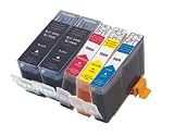 Canon Compatible 5-Pack BCI-3eBk/BCI-6 (2BCI-3eBk / 1BCI-6C/1BCI-6M/1BCI-6Y) for Canon i560 etc