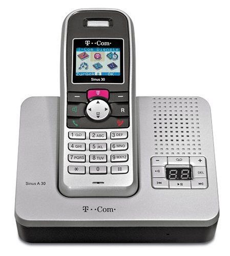 TV Ger&auml;te: T-Com Sinus A30 Schnurloses Telefon DECT/ GAP/ CLIP mit integriertem Anrufbeantworter