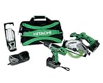 Hitachi KC14DVF 14.4-Volt Ni-Cad Cordless 2-Tool Combo Kit