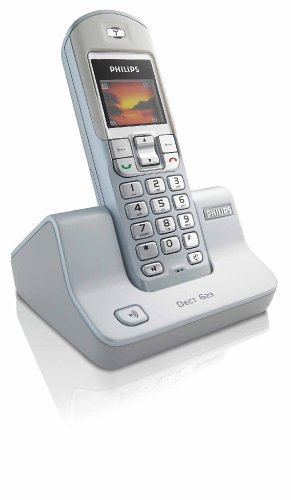 Projektoren: Philips DECT 623 schnurloses Telefon Farbdisplay SMS-Funktion