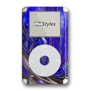 Navigationssysteme: iPod Skin (4 Generation/Photo) - Sapphire Abstract