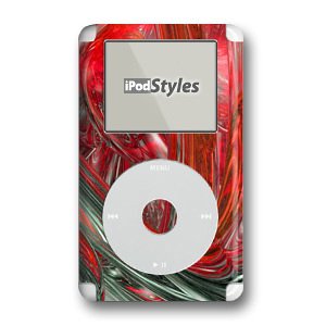 Navigationssysteme: iPod Skin (4 Generation/Photo) - Ruby Abstract