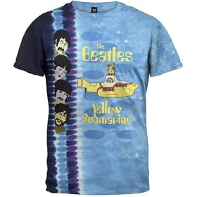 The Beatles Submarine Sidebar Officially Licensed Cotton Young Slim Fitted Ladies T-Shirt Apparel Merchandise by OldGlory
