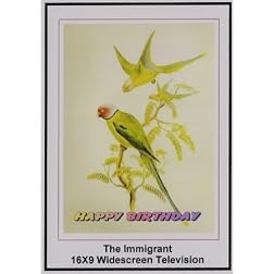 Charles Chaplin The Immigrant: 16x9 Widescreen TV.: Greeting Card: Happy Birthday