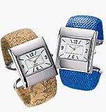 Avon Casual Cuff Watch Blue