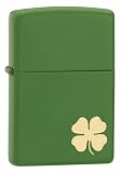 Zippo "Shamrock" Moss Green Matte Lighter, 21032