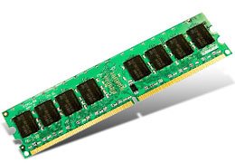 TV Geraete: Transcend DIMM DDR2 1024.0 MB Speichererweiterung 1024 MB DDR2-400 240 Pin CL3 5 ns 1.8V ECC Registered