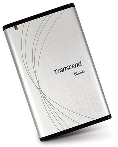 Zubehoer: 80GB StoreJet 2,5' Aluminium ( Silber )