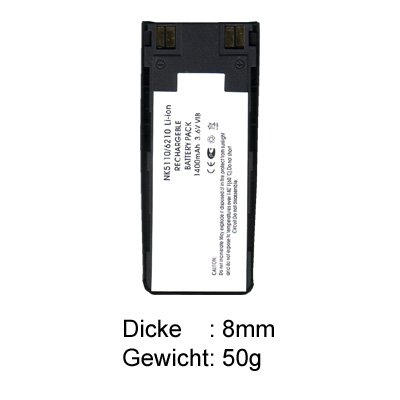 TV Geraete: Telebox Akku 1200 mAh LiIon f�r Nokia 5110 / 5130 / 6110 / 6130 / 6150 / 6210 / 6310 / 7110