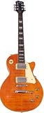 Agile AL-2000 Amber Flame Electric Guitar