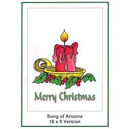 Song Of Arizona 16x9 Widescreen TV: Christmas card: Marry Christmas