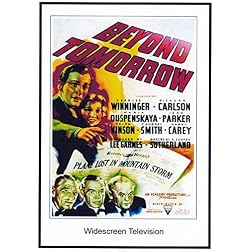 Beyond Tomorrow: 16x9 Widescreen TV>