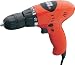 BLACK&DECKER イージードリルドライバー無段変速 KR100RE