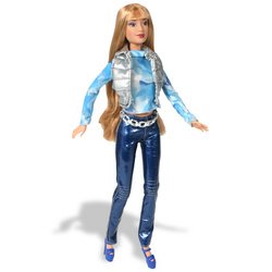 Barbie Fashion Fever: Shannen in Blue Leather Pants by Barbie