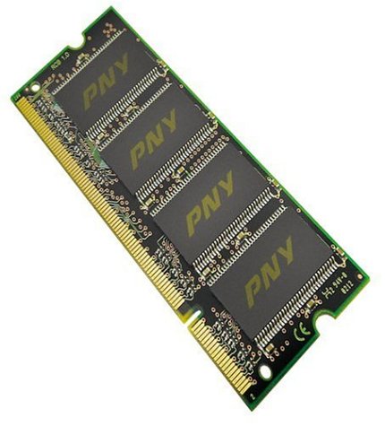 Projektoren: PNY SO DIMM DDR2 PC533 (PC4300) 512 MB Notebook Arbeitsspeicher