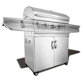 Strathwood Stainless Steel 5-Burner Gas Grill