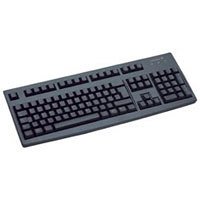 Camcorder: Cherry G83-6105 LUNIT-2 schwarz Tastatur USB 105 Tasten MS W95 IT Schwarz