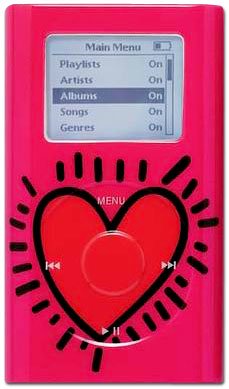Notebooks: NTP iPod Jacket Heart