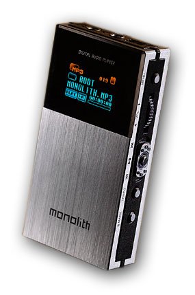 MP3 Player: Monolith MX 7000 Tragbarer MP3-Player 2 GB silber