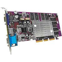 Computerzubeh&ouml;r: XpertVision Daytona GeForceFX 5200 Retail Grafikkarte AGP 128MB GeForce FX 5200 DDR TV-Out