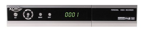Computerzubeh&ouml;r: Xoro PVR HRS 5500 Digitaler Twin-Satelliten-Receiver mit Festplatte 80 GB silber