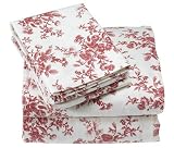 Laura Ashley Collete Full Cotton Flannel Sheet Set