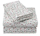 Laura Ashley Bramble King Cotton Flannel Sheet Set