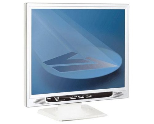 Verst&auml;rker und Receiver: V7 Videoseven W19PS-1 19 Zoll TFT Monitor wei� (Kontrast 800:1, 16Ms Reaktionszeit)