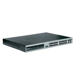 Digitalkameras: D-Link DES-3828P PoE Switch Fast/Giga 24xRJ45 10/100 + 2xRJ45 1000BT + 2xMiniGBIC 19'