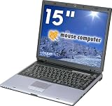 マウスコンピューター LUV-BOOK C-M350 512MB 60GB DVDスーパーマルチドライブ 15