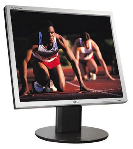 Lautsprecher: LG Electronics FLATRON L1950SQ 19 Zoll TFT Monitor silber/dunkelgrau (Kontrast 700:1, 4 Ms Reaktionszeit)