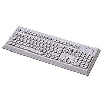 Festnetztelefone: Fujitsu Siemens KBPC SX Tastatur PS/2 105 Tasten MS WXP SP Weiss