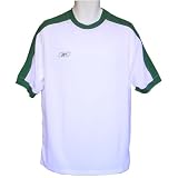 Mens Reebok White/Dark Green Team Flex Crew