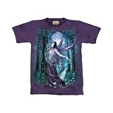 Purple Fairy in Moonlight T-shirt