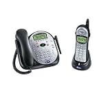 AT&T 1187 Corded-Cordless Speakerphone with CID / ITAD in Silver/Espresso