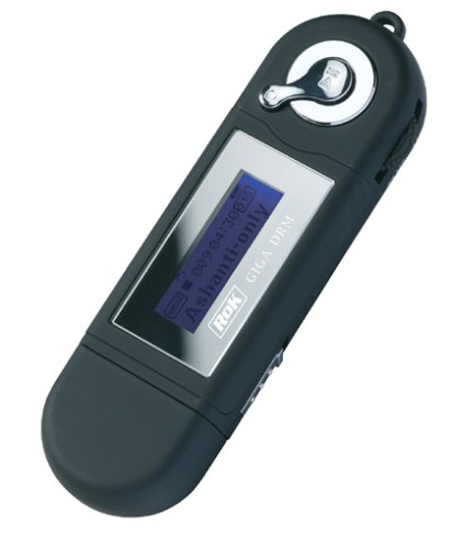 Speicherkarten: Rok Giga DRM Tragbarer MP3-Player 1 GB