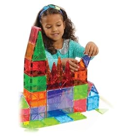 Amazon.com: Magna-Tiles Clear Colors (100 pieces): Toys & Games from amazon.com