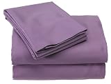 Regal 300TC Full Lavender 100% Cotton Sateen Sheet Set