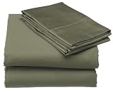 Regal 300TC Queen Moss 100% Cotton Sateen Sheet Set
