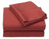 Regal 300TC Queen Brick 100% Cotton Sateen Sheet Set