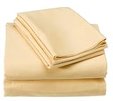 Regal 300TC Full Dijon 100% Cotton Sateen Sheet Set