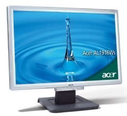 Elektronik und Foto: Acer AL1914Ws 19 Zoll TFT Monitor Wide Screen (Kontrast 500:1, 10 Ms Reaktionszeit)