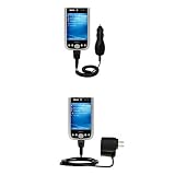 Dell Axim x51v Car / Auto and Wall / AC Essential Charger Kit w/ Tip Exchange - Gomadic Brand